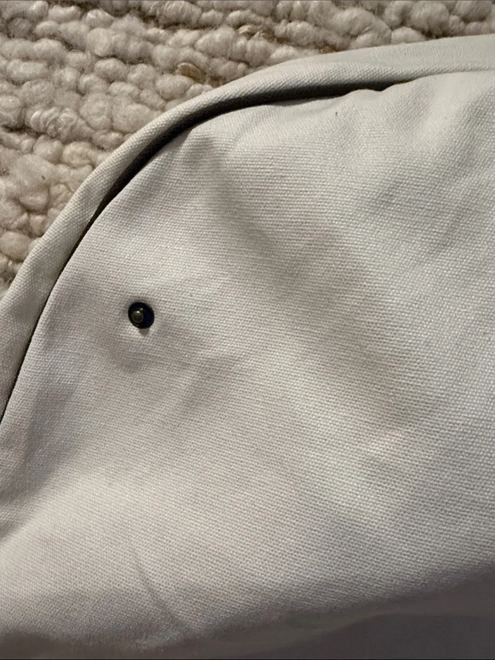 🧡 Hermès Cream Garment Bag Cotton with Hanger